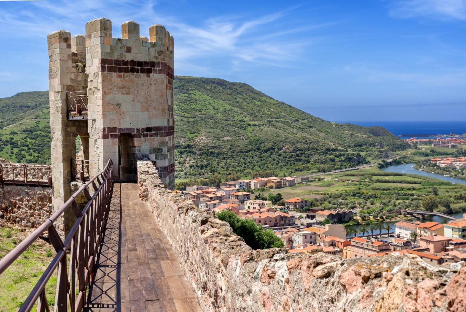 La Dama Del Castello Otel Bosa Dış mekan fotoğraf